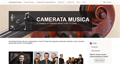 Desktop Screenshot of cameratamusica.com